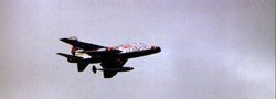 F100 Sabre in Flight