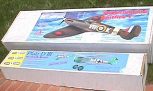 Spitfire & Pfalz Kits