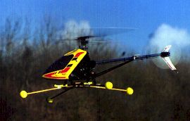 R/C Helicopter with Trainer Undercarriage