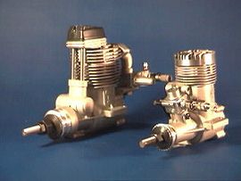4 Stroke Engine (Left) 2 Stroke Engine  (Right)